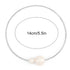 Jeairts Cystal Pearl Choker Necklace Silver Rhinestone Adjustable Necklaces Fashion Necklace Jewelry Party Gifts Costume Accessories for Women and...
