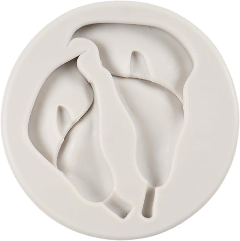 Calla Lily Silicone Molds Flower Fondant Mold for Cake Decoration Cupcake Topper Sugar Craft Chocolate Candy Polymer Clay Gum Paste...