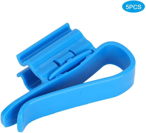 5Pcs/Set Fish Tank Hose Holder Plastic Fish Tank Water Pipe Clamp Fish Tank Water Clip For Fish Tank And Aquarium(blue)...