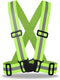 zojo Reflective Vest | Lightweight, Adjustable & Elastic | Safety & High Visibility for Running, Jogging, Walking,Cycling | Fits Outdoor Clothing ...