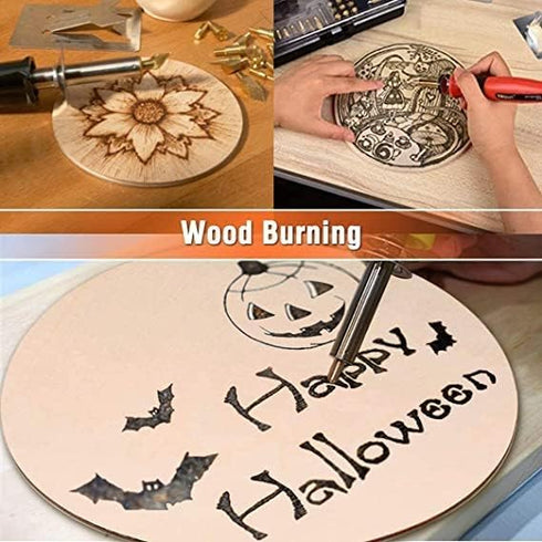 DIY Coasters - MDF Plain Wooden Coasters in Mixed Shapes - Cutouts for Painting, Wooden Craft Board for Resin Art & Fluid Art, Decoupage, Mandala ...