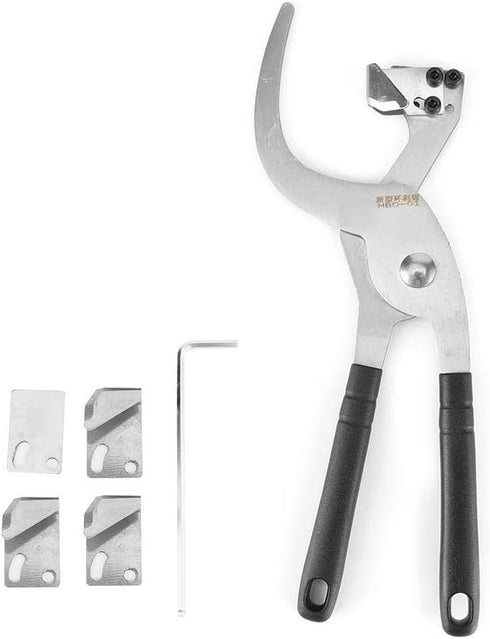 Stainless Steel Fruit Tree Ring Peeler Ring Stripper Scissor Branches Cutter Garden Hand grafting Tools Tree Pruning Shears with 4 Blades of Diffe...
