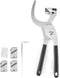 Stainless Steel Fruit Tree Ring Peeler Ring Stripper Scissor Branches Cutter Garden Hand grafting Tools Tree Pruning Shears with 4 Blades of Diffe...