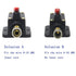 ZOOKOTO 2 Pcs 12V-24V DC Fuse Holder 20A 30A 40A 50A 60A 80A 100A 150A,Inline Circuit Breaker 40A with Reset Button for Auto Car Marine Boat Stere...