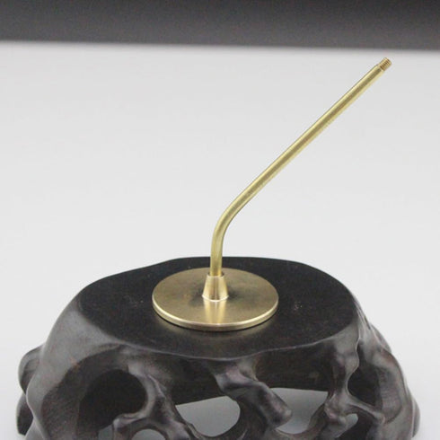 NUOBESTY Incense Ash Long Handle Incense Ash Press Seal Stick Shovel DIY Fragrance Accessories for Home Shop Decor...