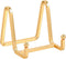 Plate Holder Easel Display Stand - 3 inch Metal Plate Stands for Display - Tabletop Picture Stand - Gold Iron Easels for Display Pictures | Photo ...