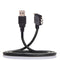 JSER 1.2m 90 Degree Left Angled Micro USB Screw Mount to USB3.0 Data Cable Compatible for Industrial Camera...