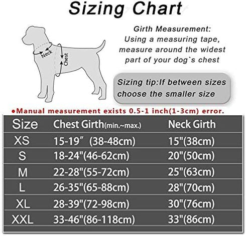 Dog Harness,No-Pull Service Dog Harness with Handle Adjustable Outdoor Pet Dog Vest 3M Reflective Nylon Material Vest for Breeds,Easy Control for ...