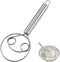 Danish Dough Whisk Stainless Steel Dutch Style Bread Dough Whisk Hand Egg Mixer Bread Whisk Original Dutch Style Whisk Bread Dough Mixer Stick Bak...