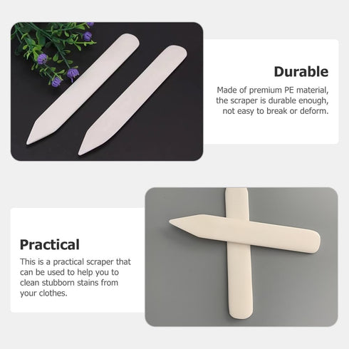 MAGICLULU Laundry Stain Remover Fabric Scraper Clothes Scraper Fur Remover Dog Hair Brush for Carpet Lint Cleaner Clothes Hair Removers Clothes Sp...