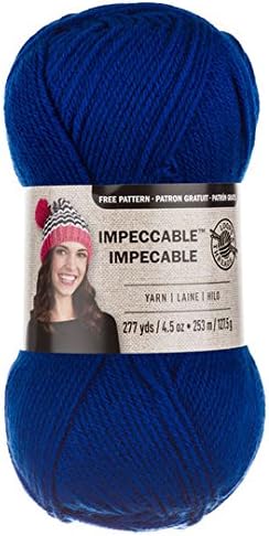 Loops & Threads Impeccable Yarn 4.5 oz. One Ball - Royal Blue......