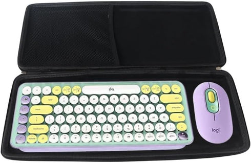 Hard Case for Logitech POP Keys Mechanical Wireless Keyboard + Logitech POP Mouse...
