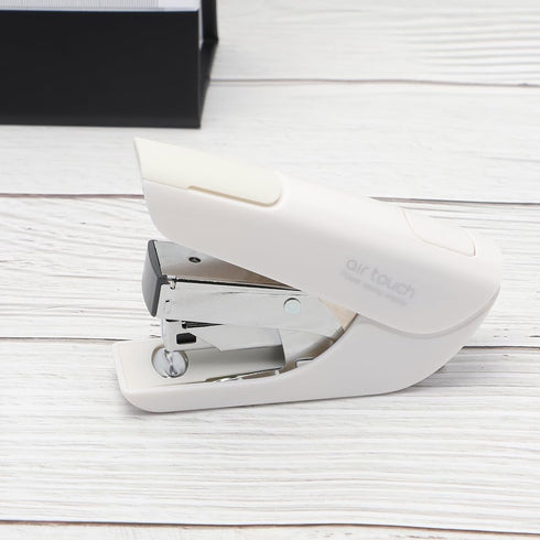 Effortless Stapler Heavy Duty Office Desktop Staplers Power Saving Manual Stapling Low Force Small White Stapler 20 Sheet Capacity for Desk Office...
