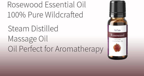 ArOmis Rosewood Essential Oil - 150-micron mesh filtered for purity.10ml (.34 Fl Oz), Undiluted, Premium, Oils Perfect for Aromatherapy...