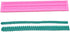 Rope & Leaf Strip Cake Border Molds Silicone Cupcake Fondant Cake Decorating Tools Candy Chocolate Gumpaste Moulds Pack of 2...