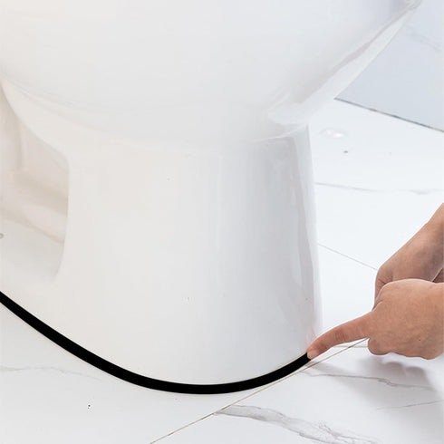 Ceiling Molding Peel and Stick, Self Adhesive Flexible Trim Caulk Tape Sealant Strip for Stove Sink Toilet Wall Corner Tile Edge Bathroom Kitchen ...
