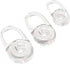 Ear Hooks Earbuds Spare Fit Kit Replacement for Plantronics M70 Bluetooth Headset, 2 Hooks, Silicone Covers Ear-Gels S/M/L...