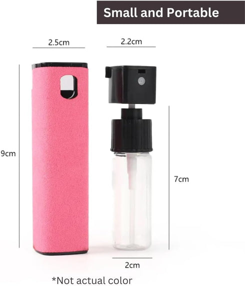Touchscreen Mist Cleaner Spray, Portable 3-in-1 Microfiber Screen Cleaning Kit, LDC Screen Cleaner, Tablet Cell Phone Computer...