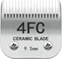 4FC Pet Dog Grooming Detachable Blades, Compatible with Andis Size-4FC Cut Length 3/8"(9.5mm), Most A5, Wahl KM Series Clippers,Made of Ceramic Bl...