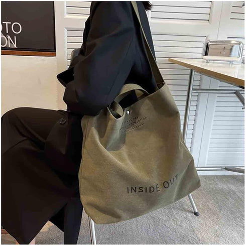 Sumleno Women Large Canvas Tote Handbags Casual Shoulder Work Bag Crossbody Top Handle Vintage Grunge Hobo Bag...