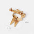 Cute Sweet Teeth Tooth Brooch Pins Enamel Health Logo Toothbrush Pin Dentist Badge Brooches...