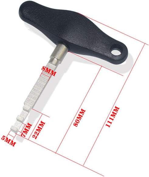 Electrical Service Tool Connector Removal Tool, Compatible with VW Audi Porsche VAG, 1PC...