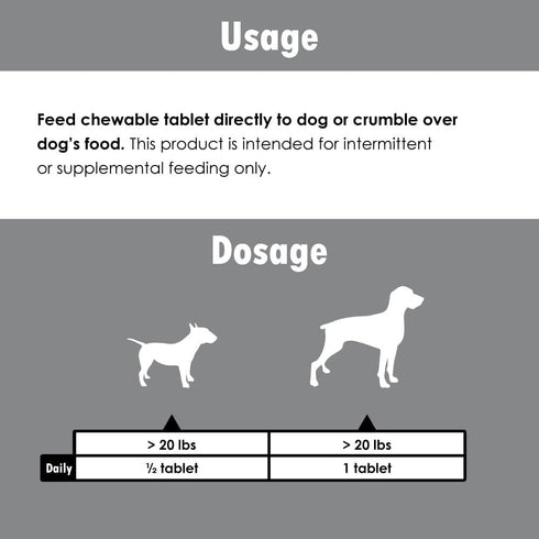 Vita-Tabs Silver - Vitamins, Minerals, Nutrients - Support for Senior Dog - Supplement for Healthy Bone, Joint, Energy, Immune System - 100 Chewab...