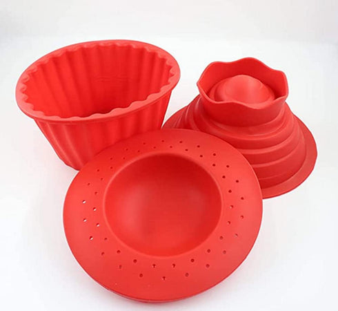 Giant Cupcake Molds,Dishwasher Safe Big Top Silicone Cupcake Molds,Non-Stick Jumbo Caupcake Bake sets for Easy Cake Decorating and DIY Bake tools(...