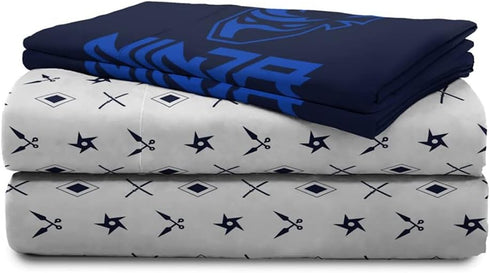 Ninja 3 Piece Twin Sheet Set Microfiber...