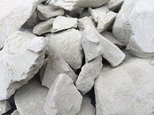 BENTONITE edible Clay chunks natural for eating, 4 oz (113 g)...