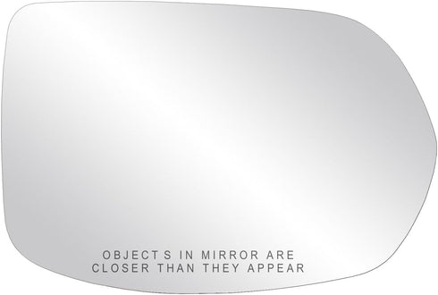 Passenger Side Heated Mirror Glass w/backing plate, Honda CR-V, 4 15/16" x 7 7/16" x 7 11/16"...