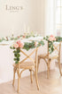 Ling's Moment Blush Dahlia Foam Artificial Flowers Real Touch Faux Fake Flower for Home Decor Graduation Baby Shower Decorations Outdoors Party Fa...