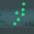 Marsway Cute Paw Print Night Luminous Removable Kids Room Wall Decal Glow in The Dark Decorative Sticker...