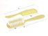 Infant/Baby Plastic Hair Brush and Comb Set, Soft nylon bristles are gentle on scalp...