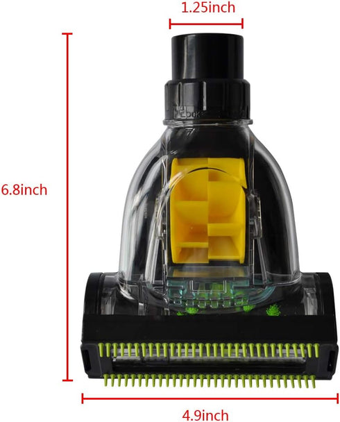 EZ SPARES Compatible with DYS V6,Mini Turbo Floor, Bed Clean Crevices Tool,Vacuum Cleaner DYS V6 Mattress Handheld...