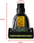 EZ SPARES Compatible with DYS V6,Mini Turbo Floor, Bed Clean Crevices Tool,Vacuum Cleaner DYS V6 Mattress Handheld...