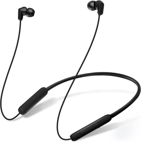 N18 Neckband Bluetooth Earbuds, Wireless Bluetooth 5.2 Headphones with Microphone, Ultra-Lightweight Comfort, IPX7 Waterproof, Deep Bass Strong Be...