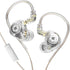 KZ EDX PRO in-Ear Headphone IEMs Stereo Bass Earbuds Wired 3.5mm Plug & 2pin Detachable Cable,Noise Isolating in-Ear Earphones with Microphone for...