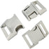 Bytiyar Buckle 6 pcs 3/4 inch(20mm) Quick Side Release Clips Metal Buckles for Straps Webbing Paracord Bracelet Dog Collar Backpack Belt,Silver...