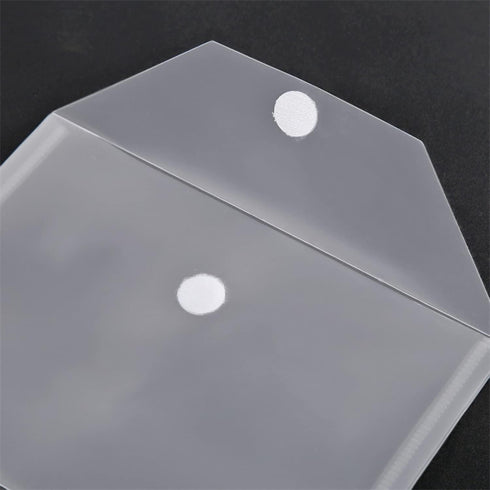 Large Stamp & Die Storage Pocket Envelope 20 Pack Resealable Clear Plastic Seal Bags Storage Case for Cutting Dies Stencil Album Stamp Crafts Pape...