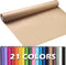 PerkHomy Brown Kraft Paper Roll 17.5" x 600" (50') for Gift Wrapping Bulletin Board Bouquet Flower Kids Wall Art Craft Packing Moving Shipping Flo...
