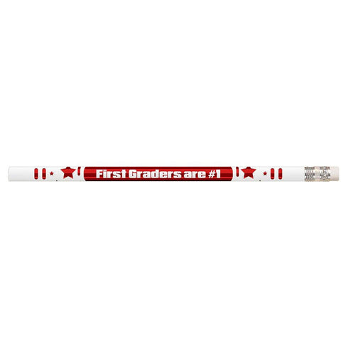 Musgrave Pencil Co MUS2204D 1st Graders are #1 Motivational Art and Craft Pencil...