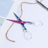 Scissors with Stainless Steel Blade and Acrylic Handle, All Purpose Scissor for Office, School, Home, Fabric Shears, Tijeras...