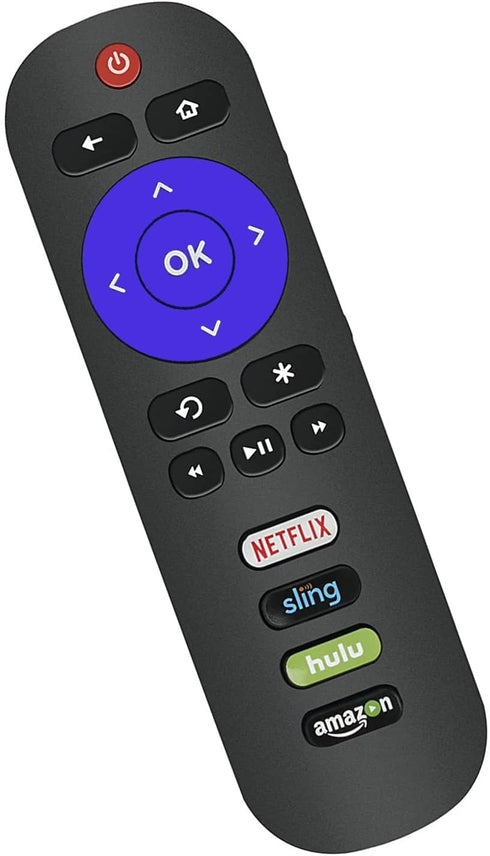 Remote Control Compatible with All TCL Roku TV with Netflix-Sling-Hulu-Amazon Buttons...