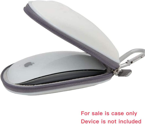 Hermitshell Hard Storage Carrying Case Bag Fits Apple Magic Mouse (I and II 2nd Gen) (White)...