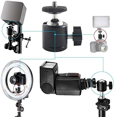Tripod Mount Adapter Kit for 3 Devices. Works with Smartphones, iPhone, Android, GoPros, DSLR Cameras, Mic, LED, Ring Lights. Perfect for Vlogging...
