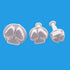 16 Pieces Fondant Plunger Cutters Daisy/Hydrangea/Five-petaled Flowers/Clovers/Maple Leaves Fondant Molds Sugarcraft Cake DIY Decorating Tools Coo...