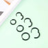 Surgical Stainless Steel Hoop Earrings 8mm/10mm/12mm Small Huggie Hoop Earrings for Women and Men...