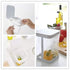 Originals Metal Countertop Trash Can Garbage Bag Holder for Home Kitchen (White) …...