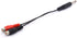 6.35 to RCA Splitter Cable, 6.35mm 1/4 inch TRS Stereo Jack Male to 2 RCA Phono Female Plug Adapter Cord 20cm/8inch...